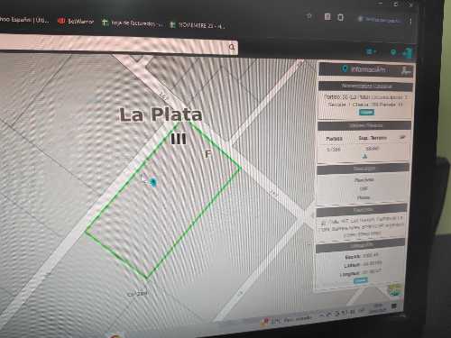 fraccion en venta, 167 y 76 LOS HORNOS - LA PLATA